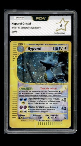 Carte pokémon hyporoi cristal - pokémon,