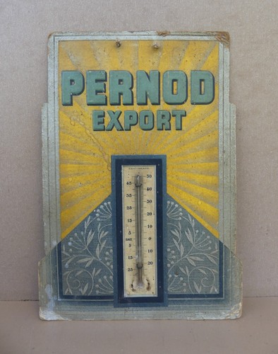 Ancien thermomètre pernod - ancien,