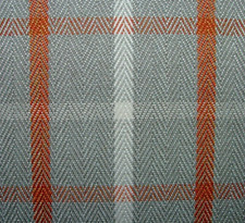 Paprika Gris Blanc à Chevrons