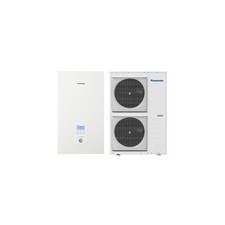 Ensemble de Pompe à Chaleur Air/Eau 9kW PANASONIC Aquaréa T-Cap Bi-Bloc Monopha