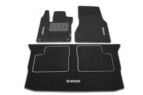 Tapis moquette coffre smart - +,