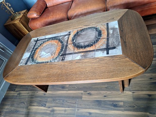 Table basse vintage trioh - basse,