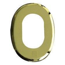 Rosace ovale SALOME laiton