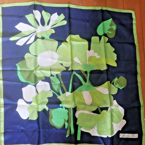Foulard soie christian - soie,