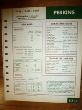 3.152 - 4.203 - Fiche Technique Perkins