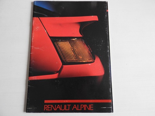 Catalogue alpine renault gt - catalogue,