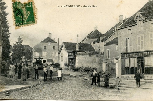 Carte postale fayl billot - postale,
