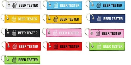 Porte cles clefs biérre moto