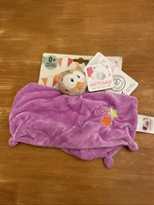 Doudou Plat Mouchoir Hibou