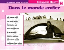 FRANCOISE HARDY - FICHE