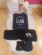 •Lot Grossesse Extension De Pantalon + 2 Bandeaux T36/38 Envie De Fraise TBE •