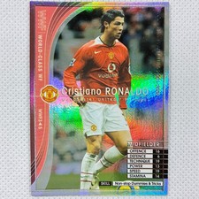 Panini WCCF 2005-06 Rookie Card Cristiano Ronaldo Manchester United WWF3 Japan