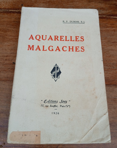 Aquarelles malgaches r p - malgaches, r.p