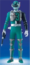 Power Rangers Sentai Hero Series 10 Deka Green Swat Mode