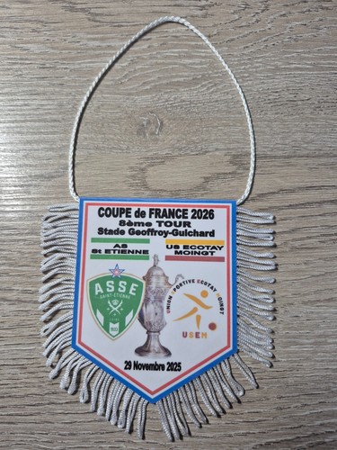Fanion 8ème tour coupe - tour,