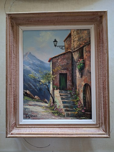 Joli tableau signé gonec - joli,