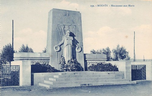 Maroc meknès monument aux - maroc,