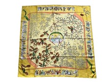 Foulard Hermès Neige d'Antan, Scarf Hermès  Neige  d'Antan