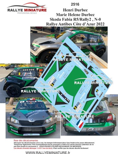 Decals ref 2516 - decals, skoda