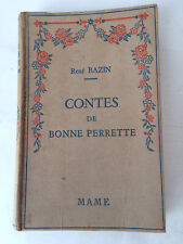 René Bazin Contes de bonne perrette Mame illustration Vulliemin