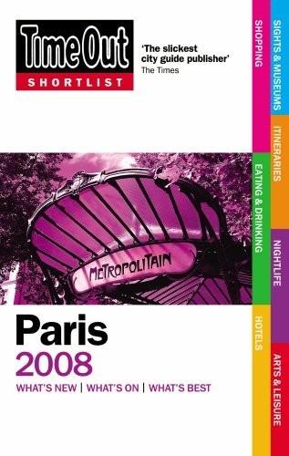 Time out shortlist paris 2008 - out,