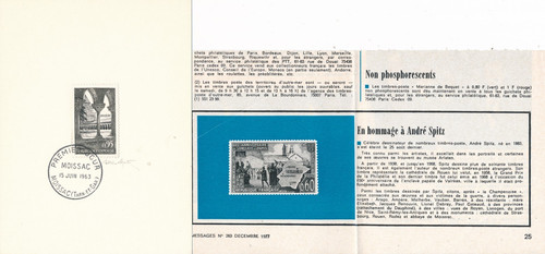 France 1963 1394 moissac - 1963,