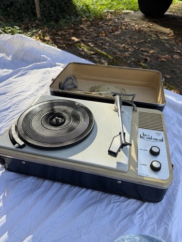 Tourne disque vintage teppaz - vintage,