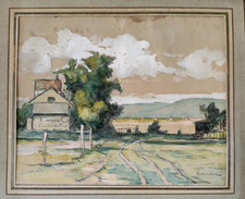 Tableau Gouache Aquarelle