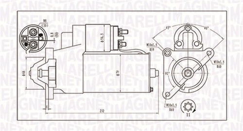 Magneti marelli démarreur - marelli,