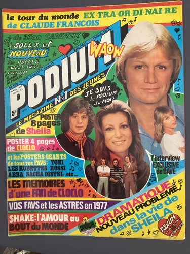 Podium 1977 sheila - 60,