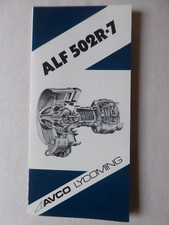 DEPLIANT PUB AVCO LYCOMING ALF