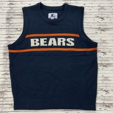 Chicago Bears Vest Men XL Blue