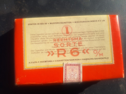 Paquet de cigarettes - (vide),