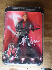 rare Poupée Johnny Hallyday Mattel 1995 certificat d'origine