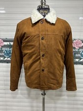 Manteau d'hiver doublé fausse fourrure pour homme veste aviateur RAF en...