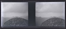FRANCE Montagne Paysage c1913 Photo NEGATIVE Stereo Plaque Vintage §tn2