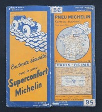 Carte MICHELIN n°56 PARIS