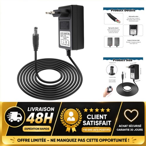 Adaptateur secteur 12v 36w - adaptateur,