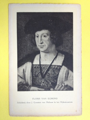 Cpa portrait floris van - portrait,