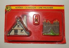 Figurine décor maison ASTERIX ET OBELIX Goscinny Uderzo ATLAS PLASTOY 2004 Neuf