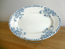 PLAT OVALE TERRE DE FER