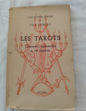 livre ancien LES TAROTS  - Comment apprendre à les manier - Robert AMBELAIN