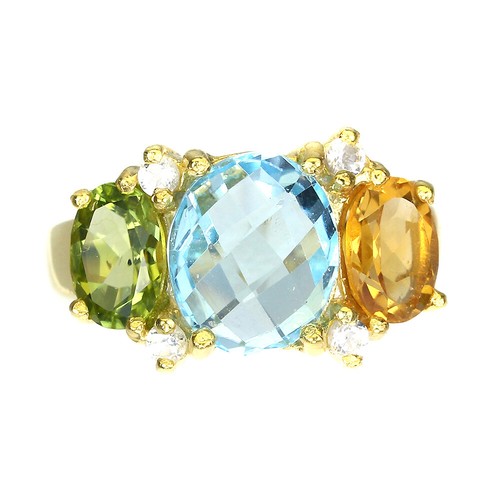 925 bague argent ovale - 925,