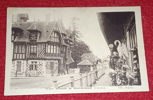 Cpa tuilerie normande du - 14,