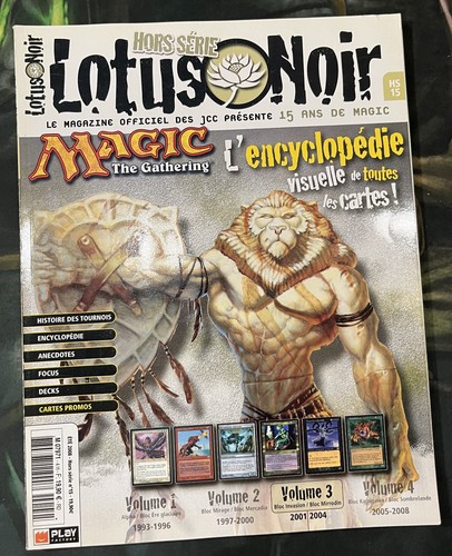 Magazine lotus noir - noir, magic