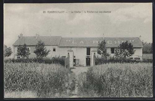 Cpa rambouillet roche - rambouillet,, la