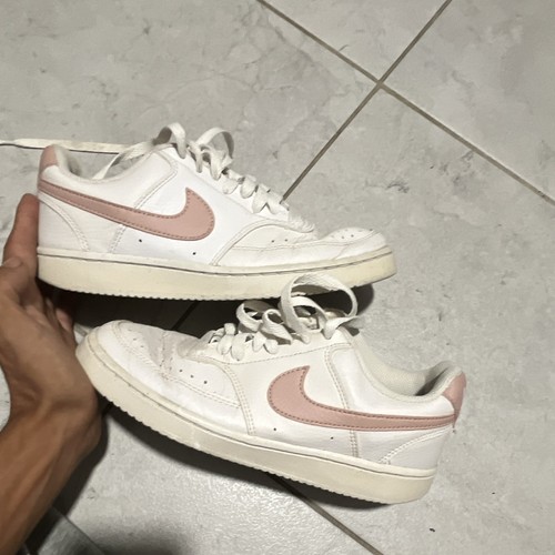 Nike baskets homme - nike, blanc/rose