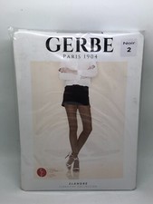 Collant Femme GERBE Elanore Taille 2 Couleur Noir Neuf !!!