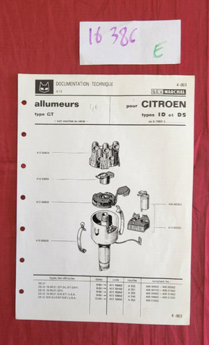 16386 citroen id - id, et