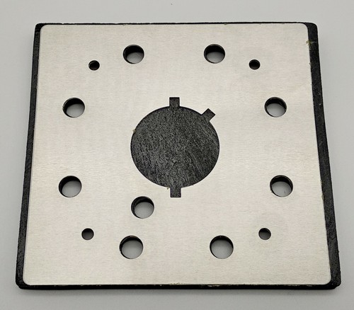 Plaquette support feuille - plaquette, 1/4